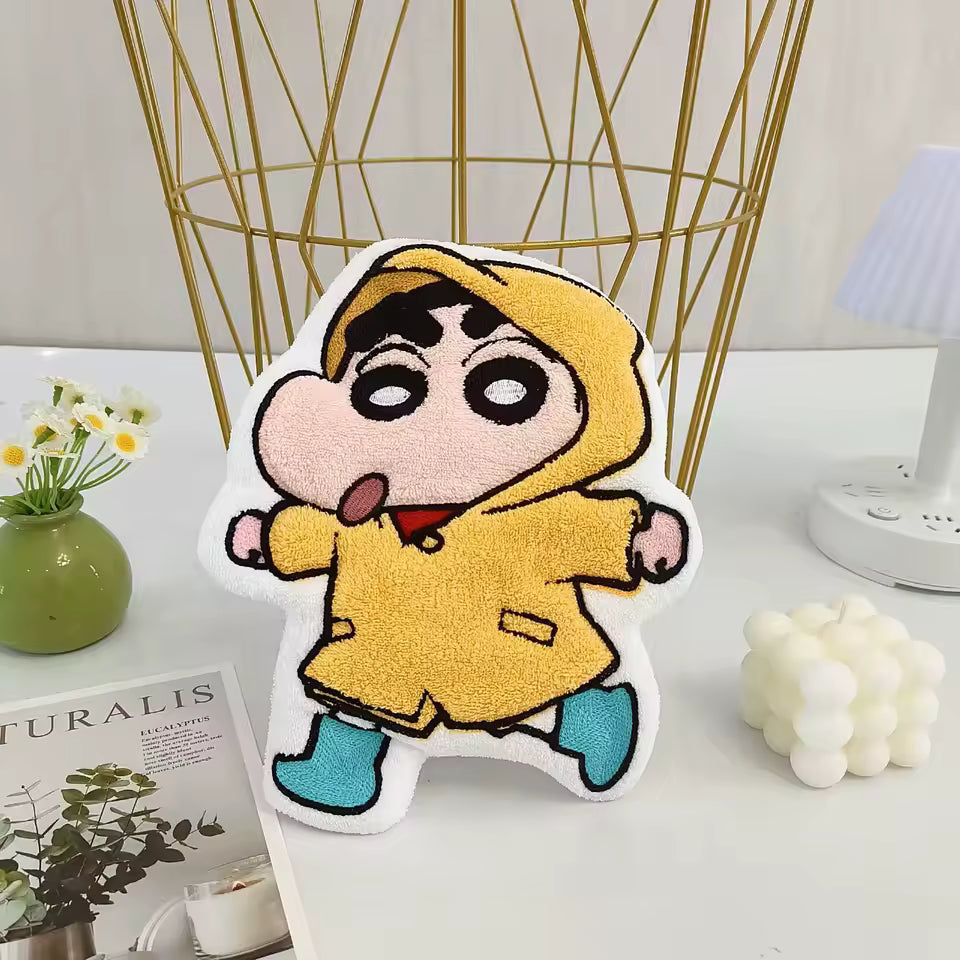 shin chan hand towel --Yellow